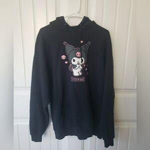 Sanrio Kuromi Skull Hoodie Sweatershirt